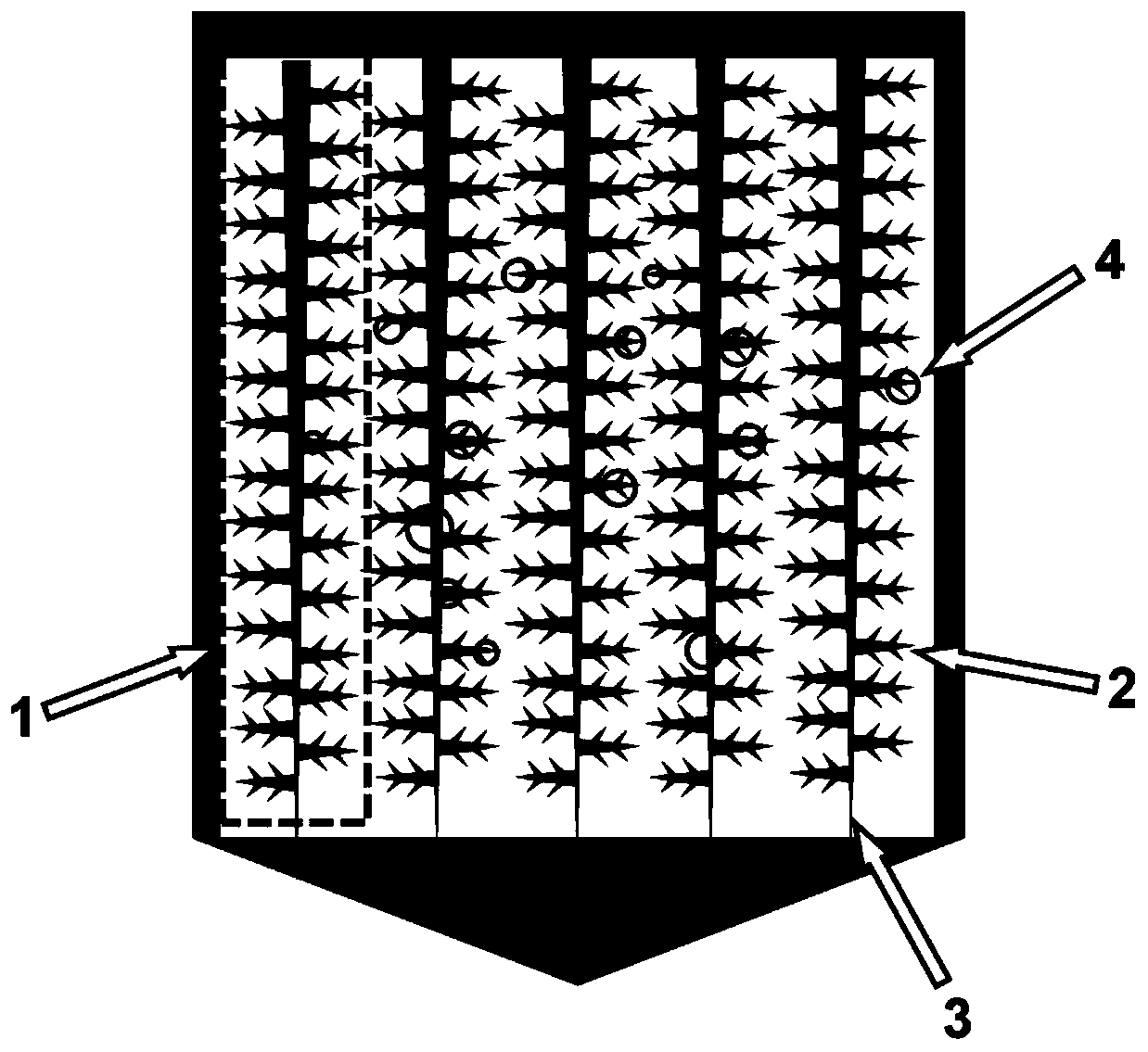 Self-driven planar fog droplet directional collecting structure