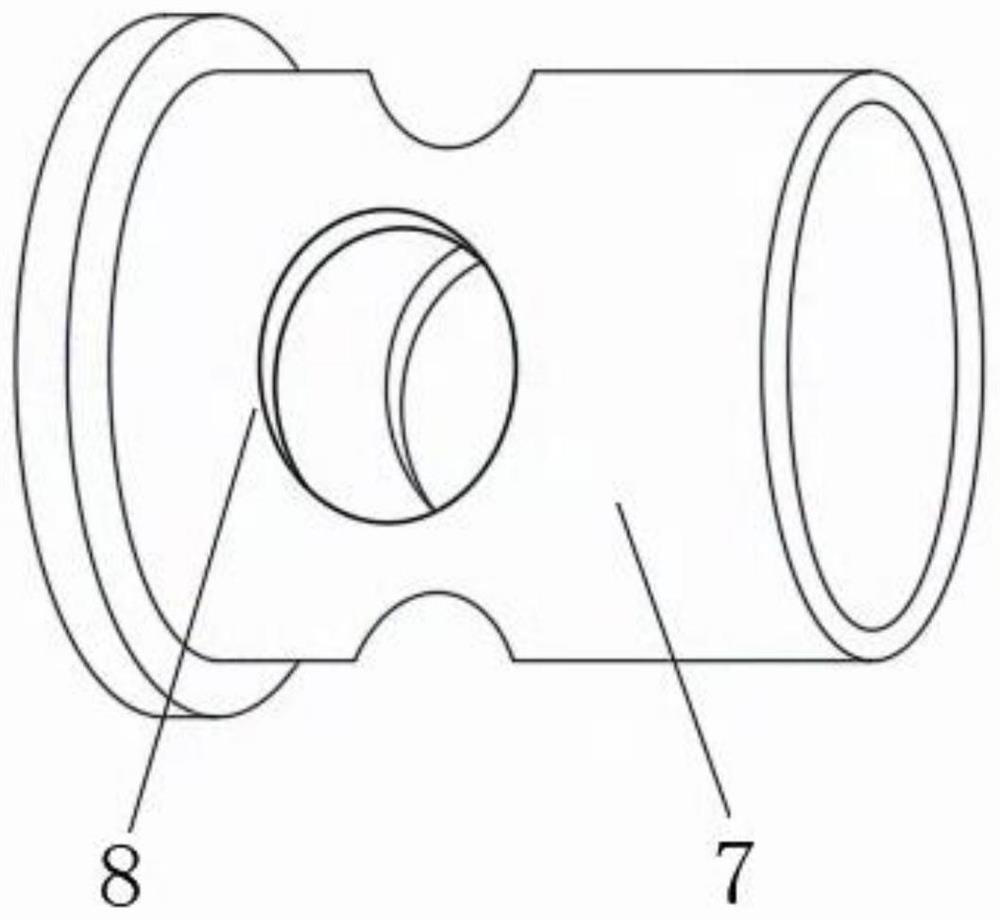 Tubular feeding mud-water separation environment-friendly treatment device