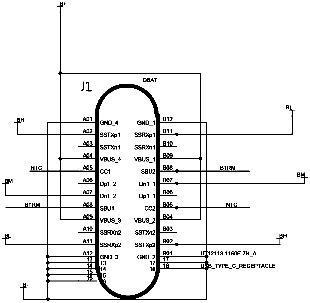 Battery management module and circuit