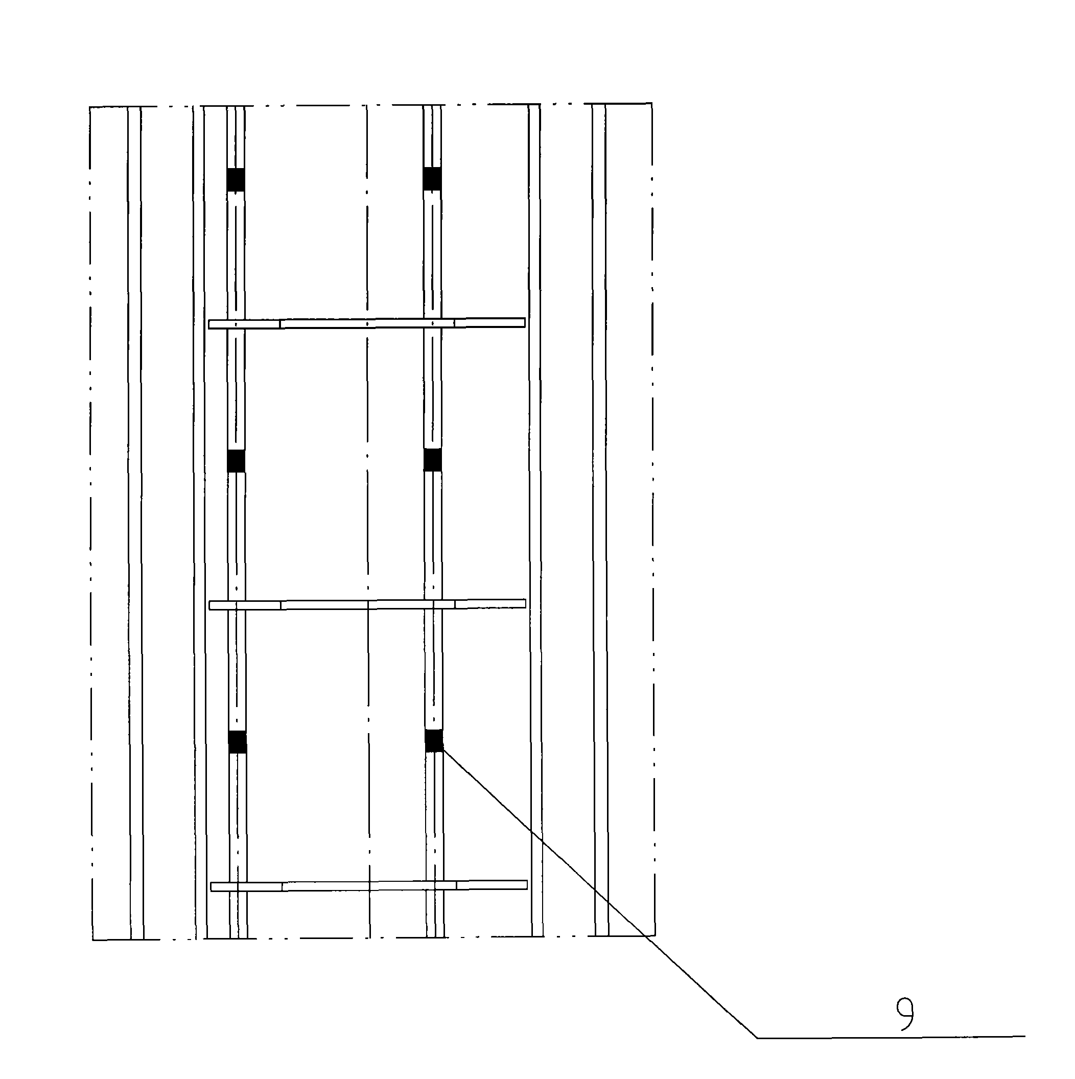 Method and device for producing N-phosphono methyl glycine