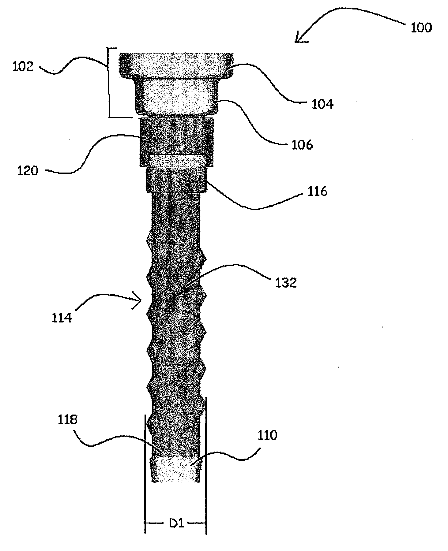 Compression expanded cannula