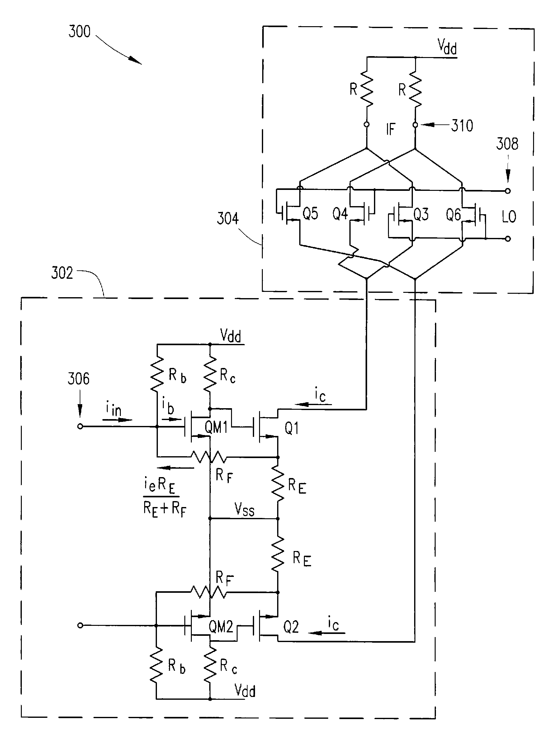 Linearity improvement of Gilbert mixers