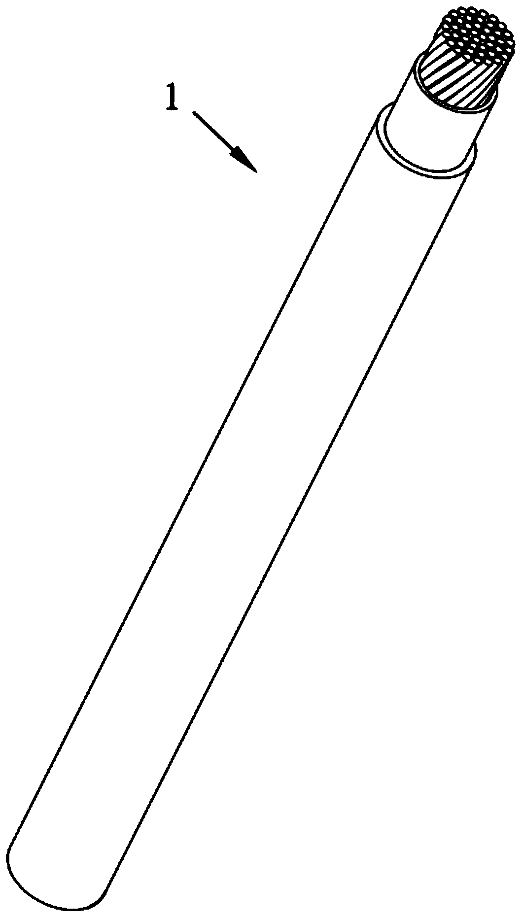 Preparation method of aluminum alloy cable