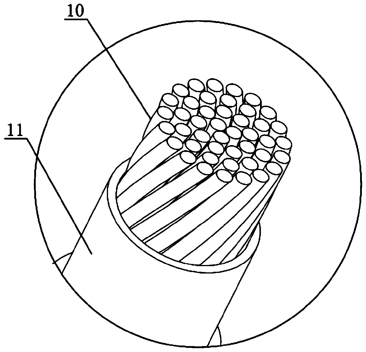 Preparation method of aluminum alloy cable