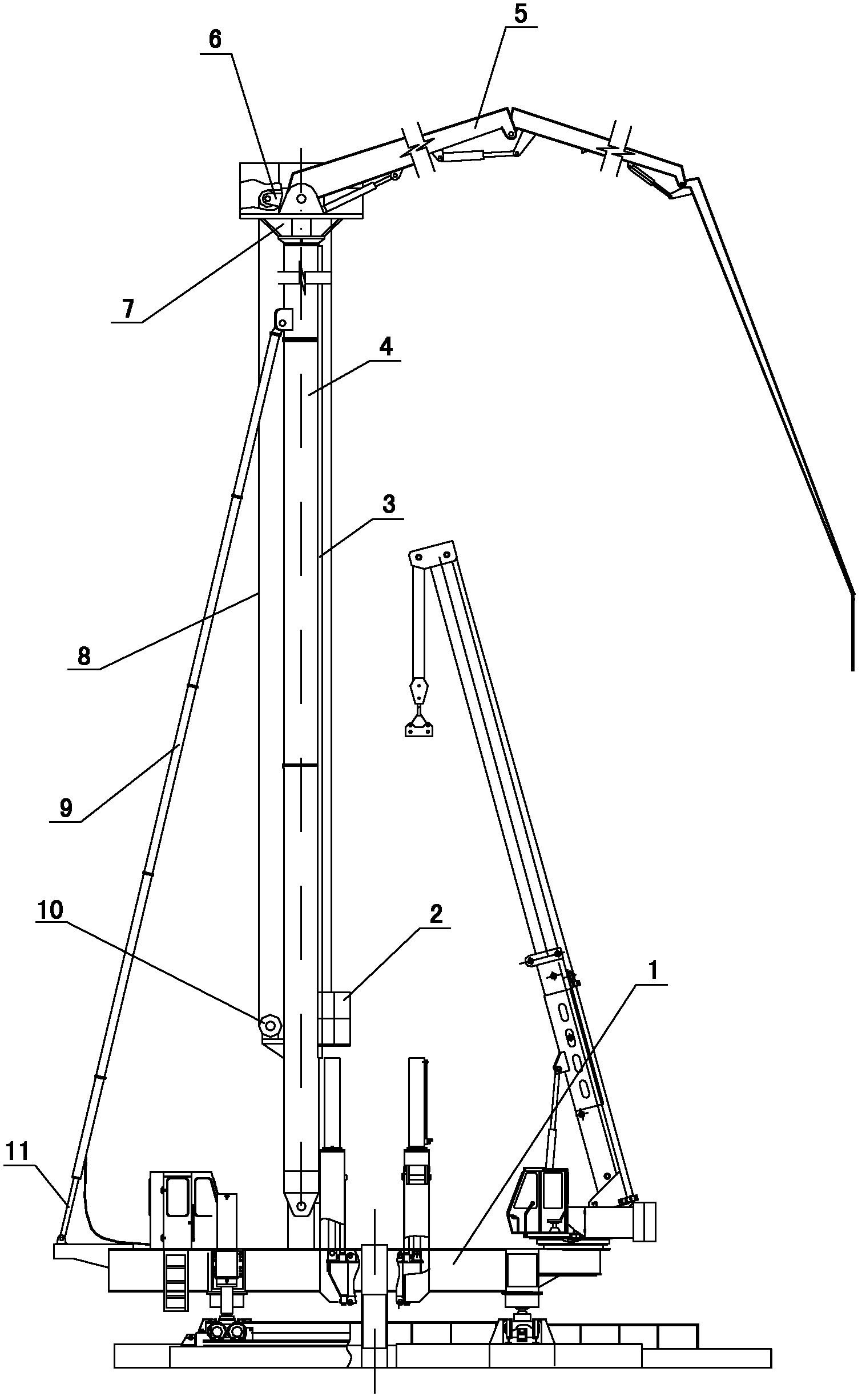 Combined static pile press