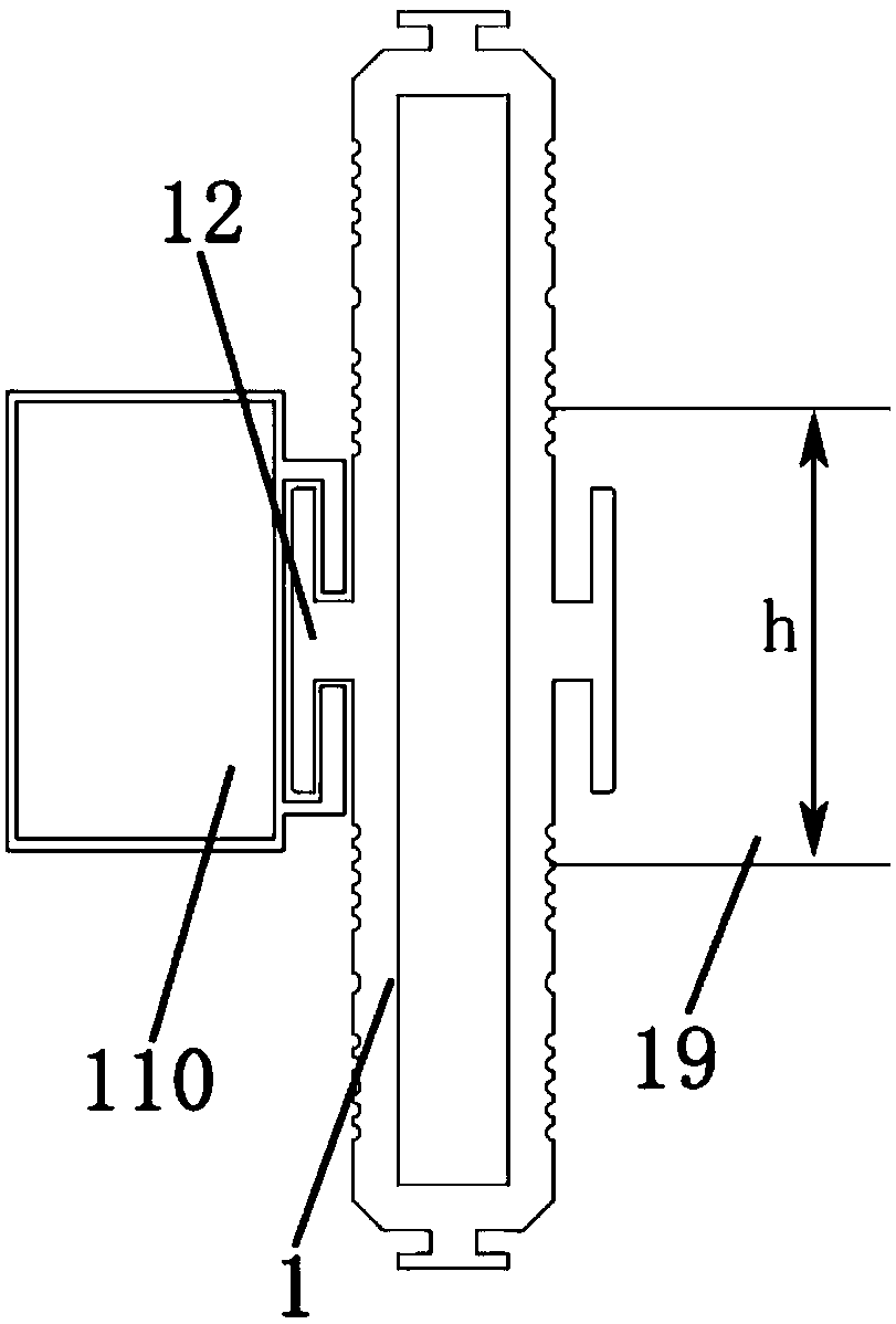 Inserting central shaft, frame strip of window frame and window frame and fixed frame assembly