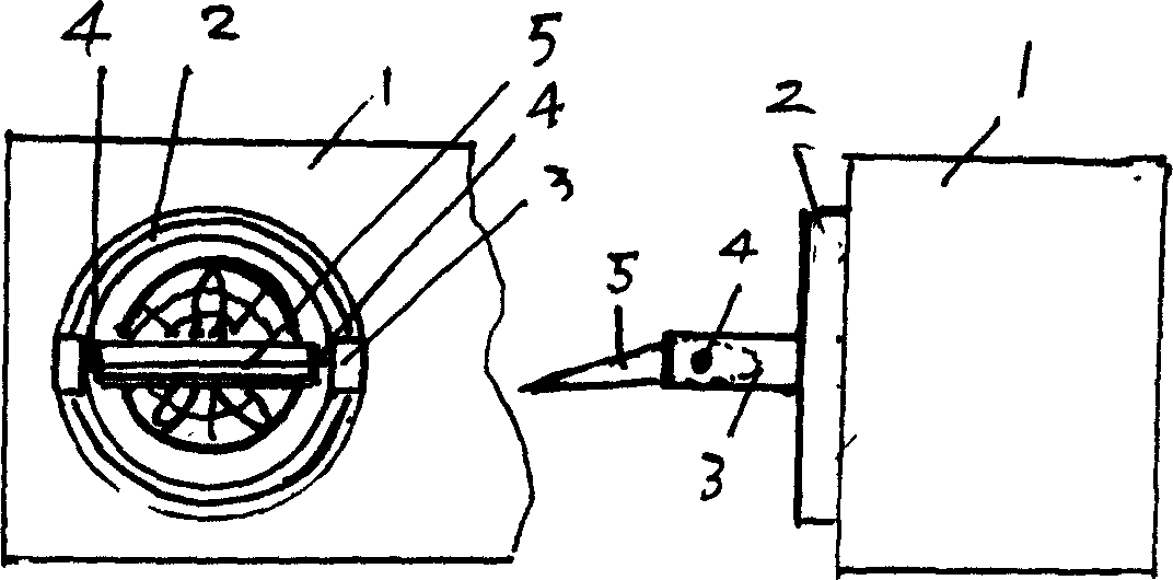 Flying type evaporator