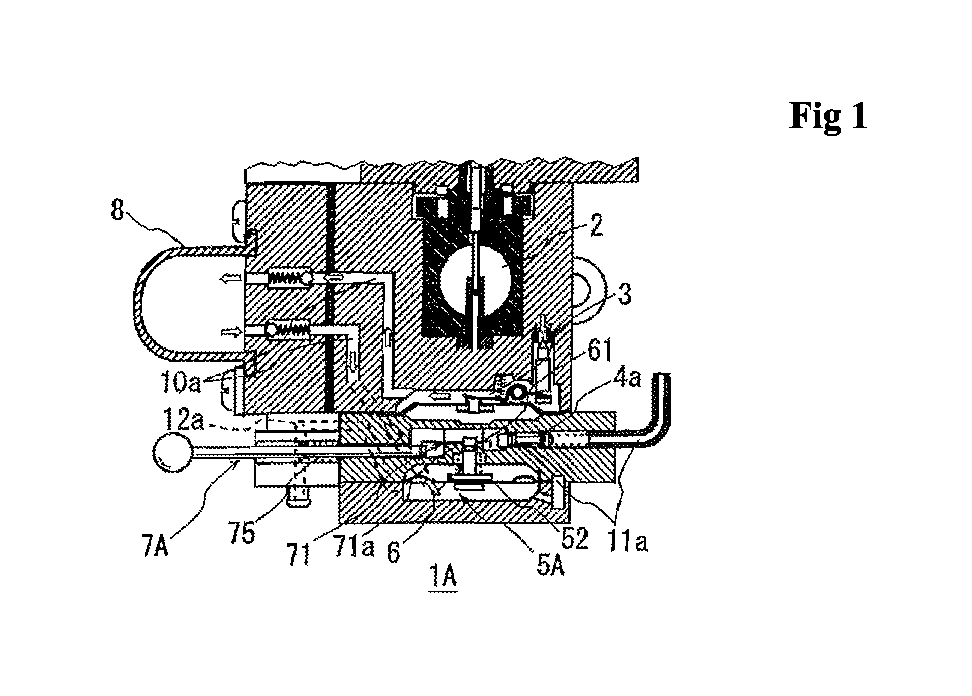 Starting device and carburetor supplying fixed amount of fuel