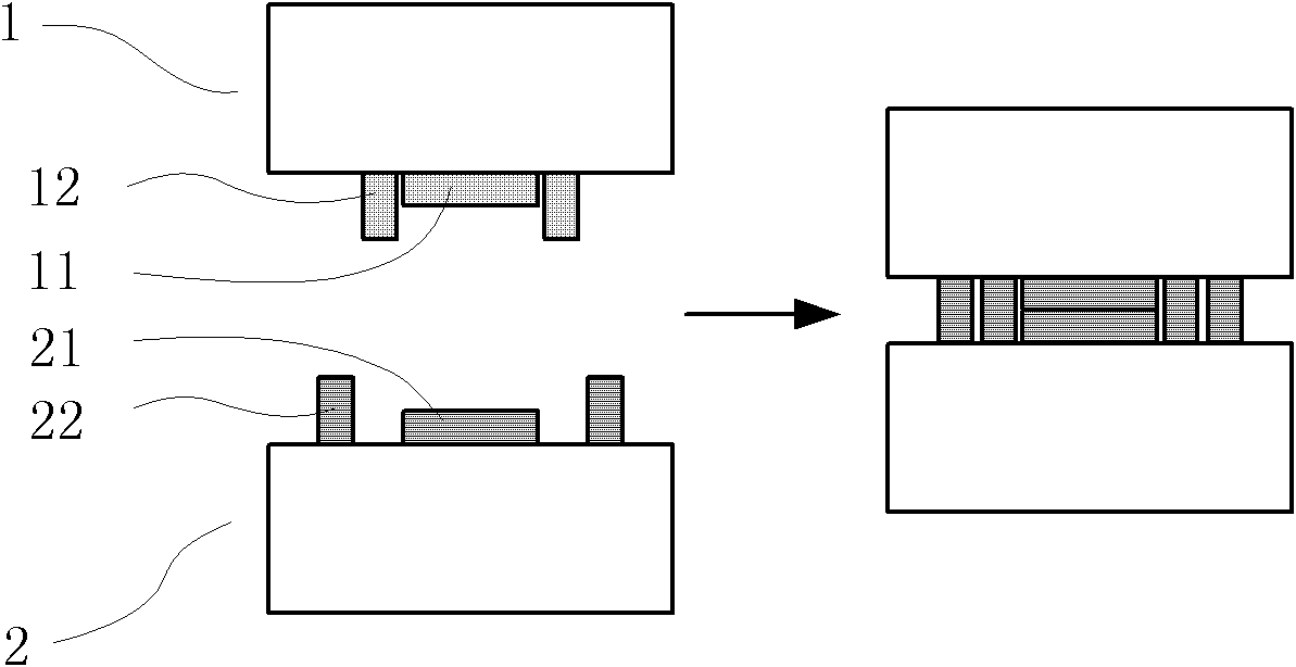 TSV (through silicon via) chip bonding structure