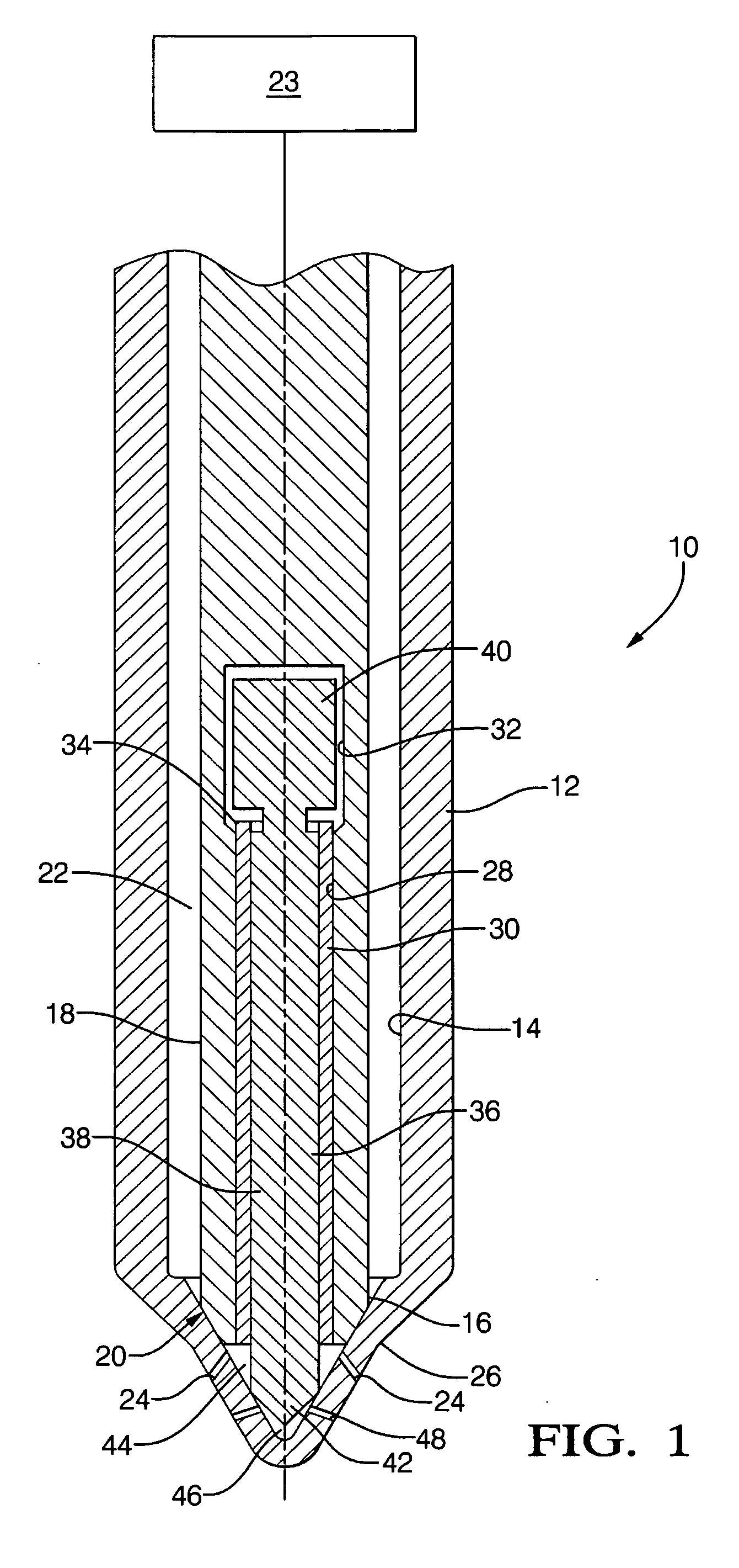 Apparatus and method for mode-switching fuel injector nozzle