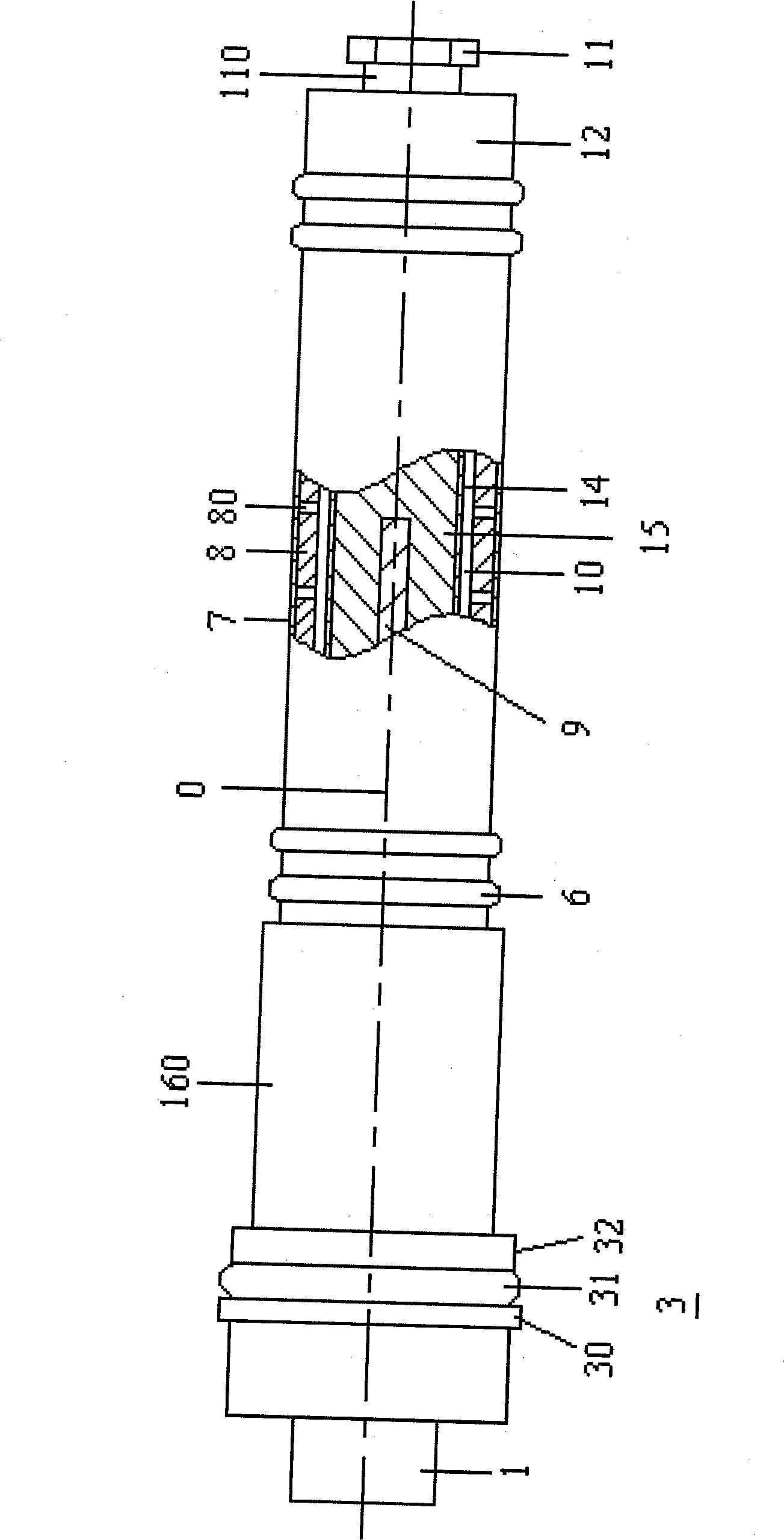 Electrode for measuring trace dissolved oxygen