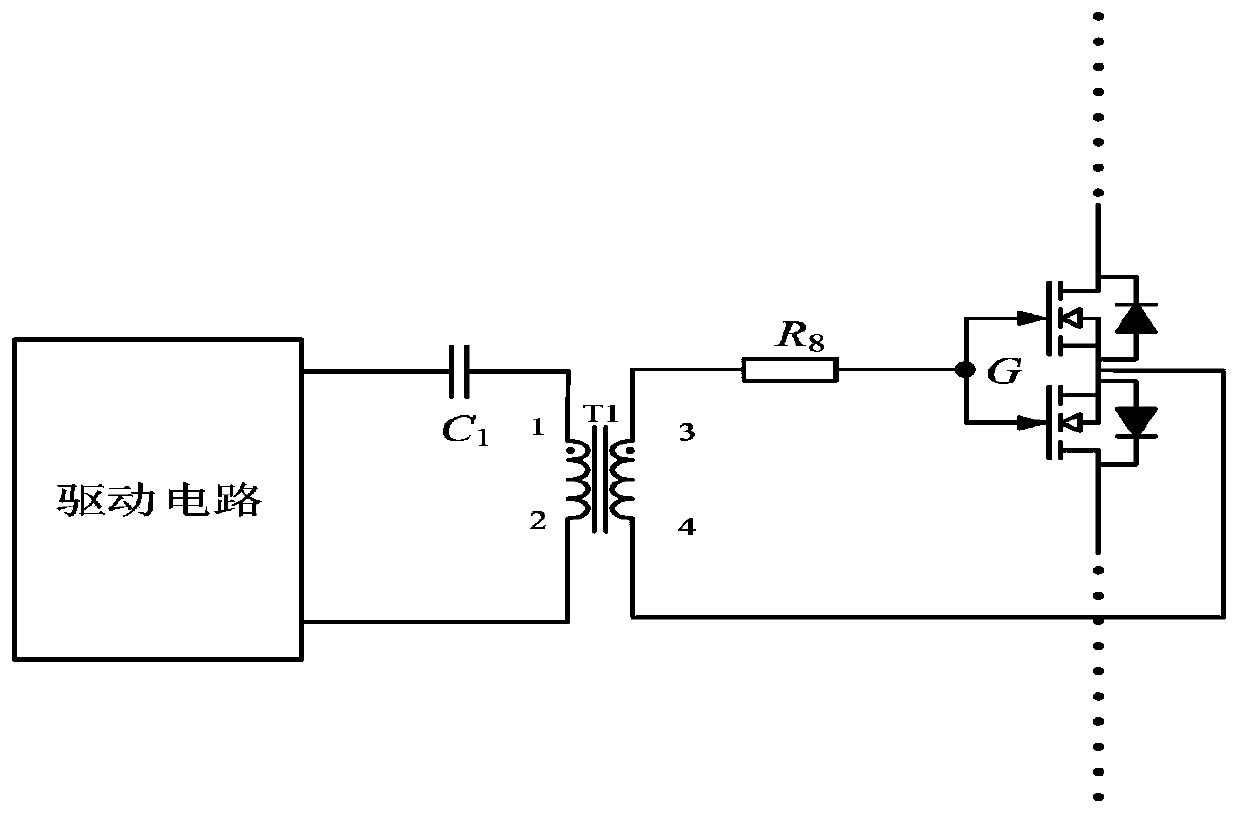Bidirectional switch floating drive circuit and multi-way switch drive circuit thereof