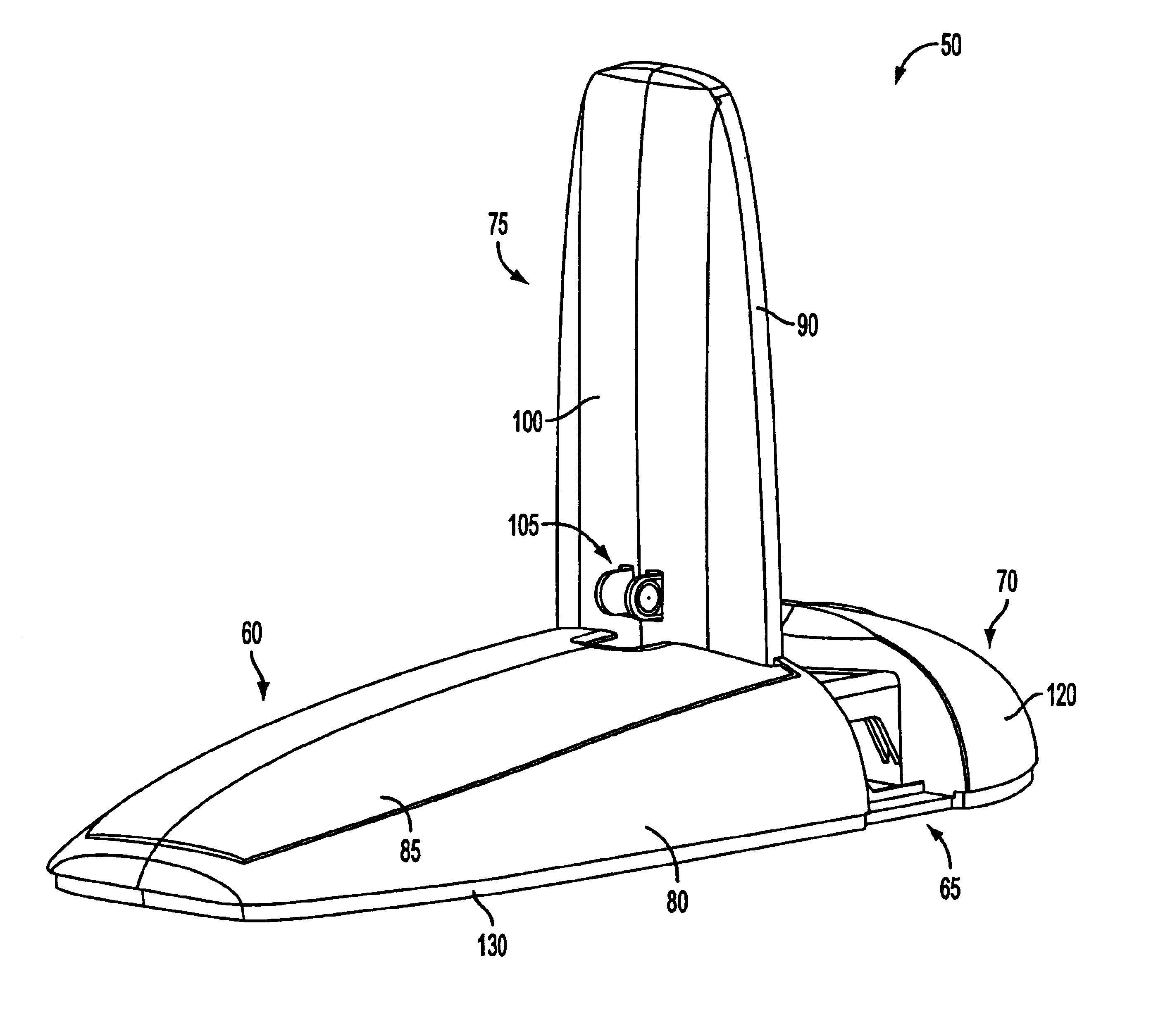 Portable computer pedestal method and apparatus
