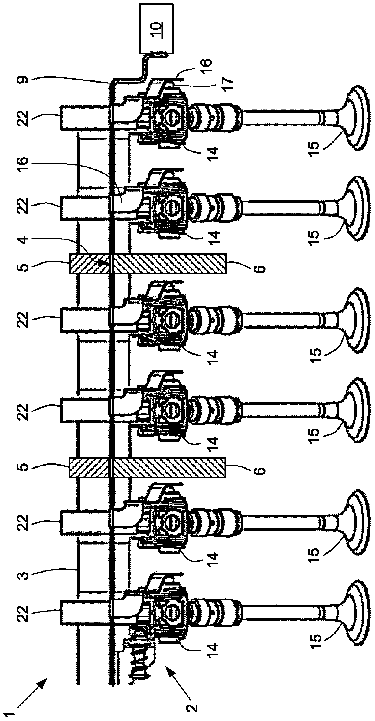 Variable valve transmission device of piston internal combustion engine