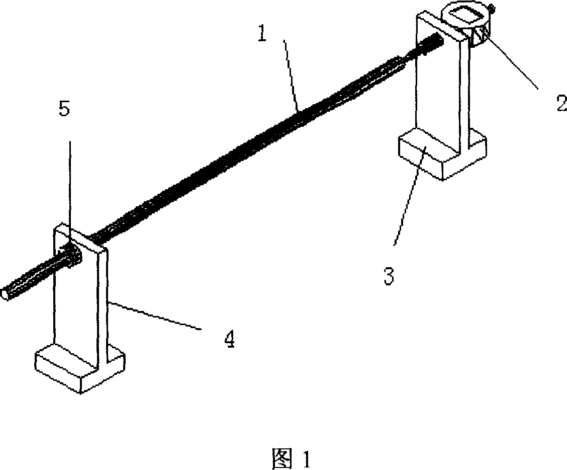 Method and device for measuring initial and final set time for non-damage type concrete