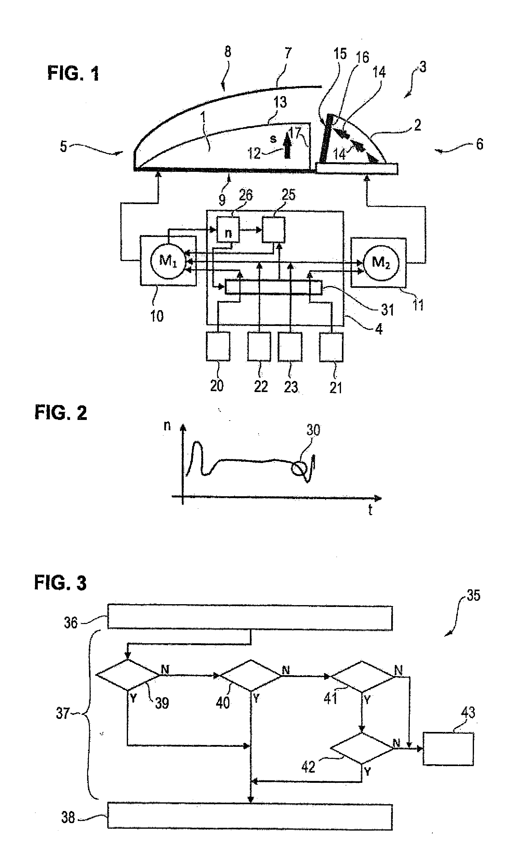 Actuation Method for an Electric Window Winder