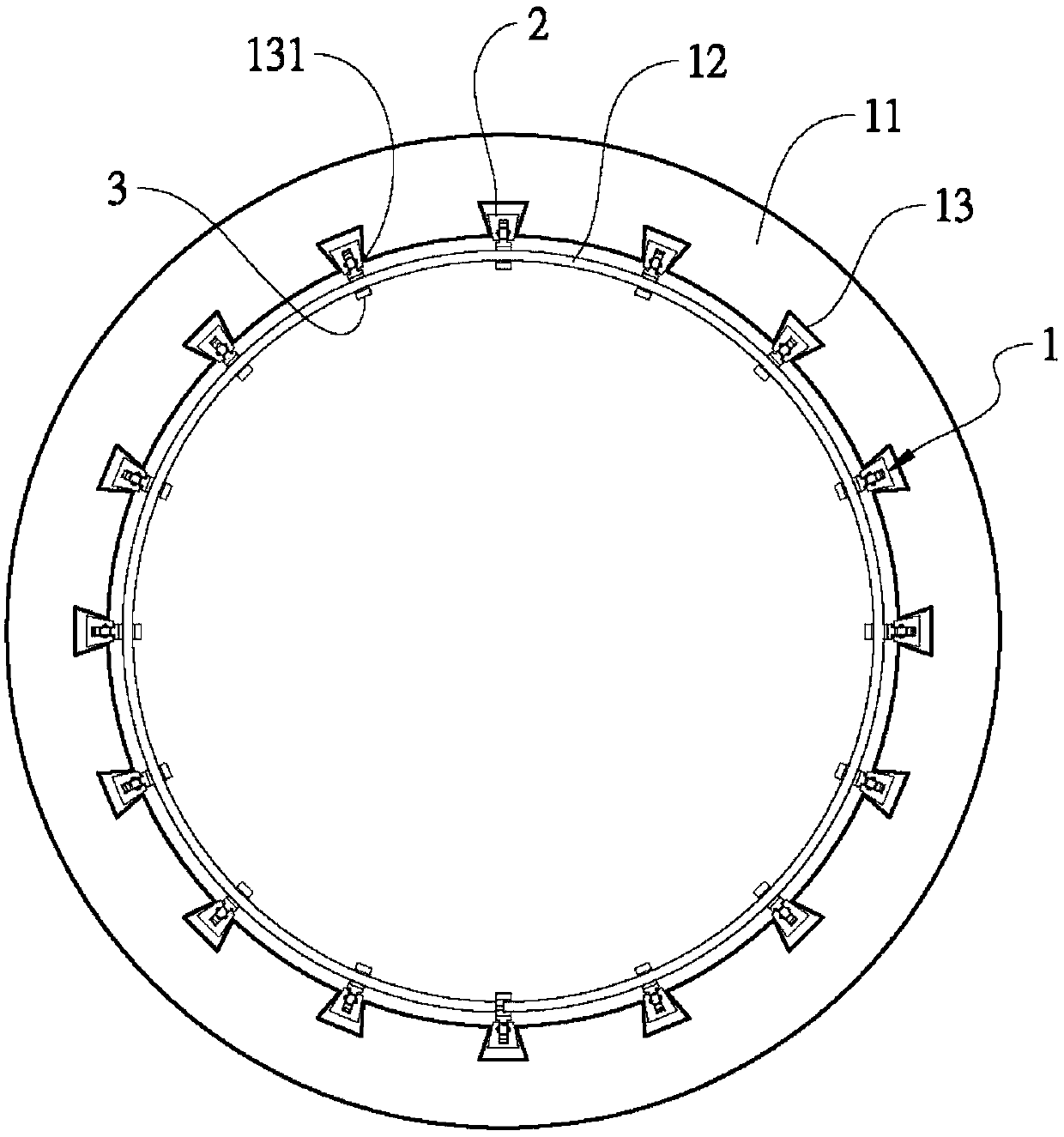 Heater support device