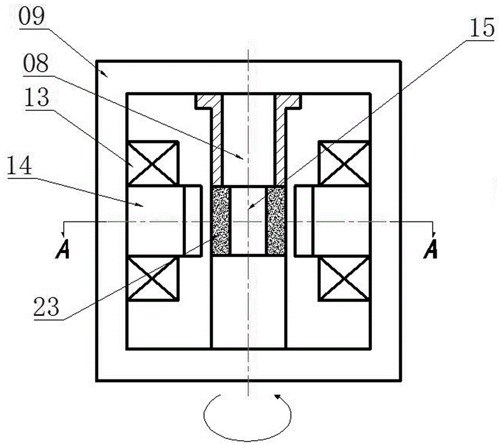 Rotary magnetic field magnetizing apparatus for neodymium-iron-boron radiation ring magnet