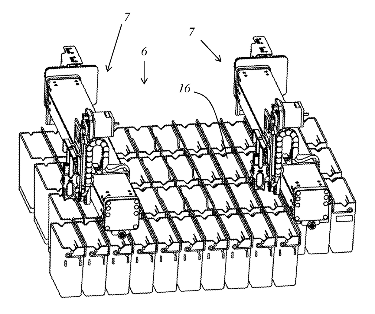 Treatment device for treating histological or cytological samples
