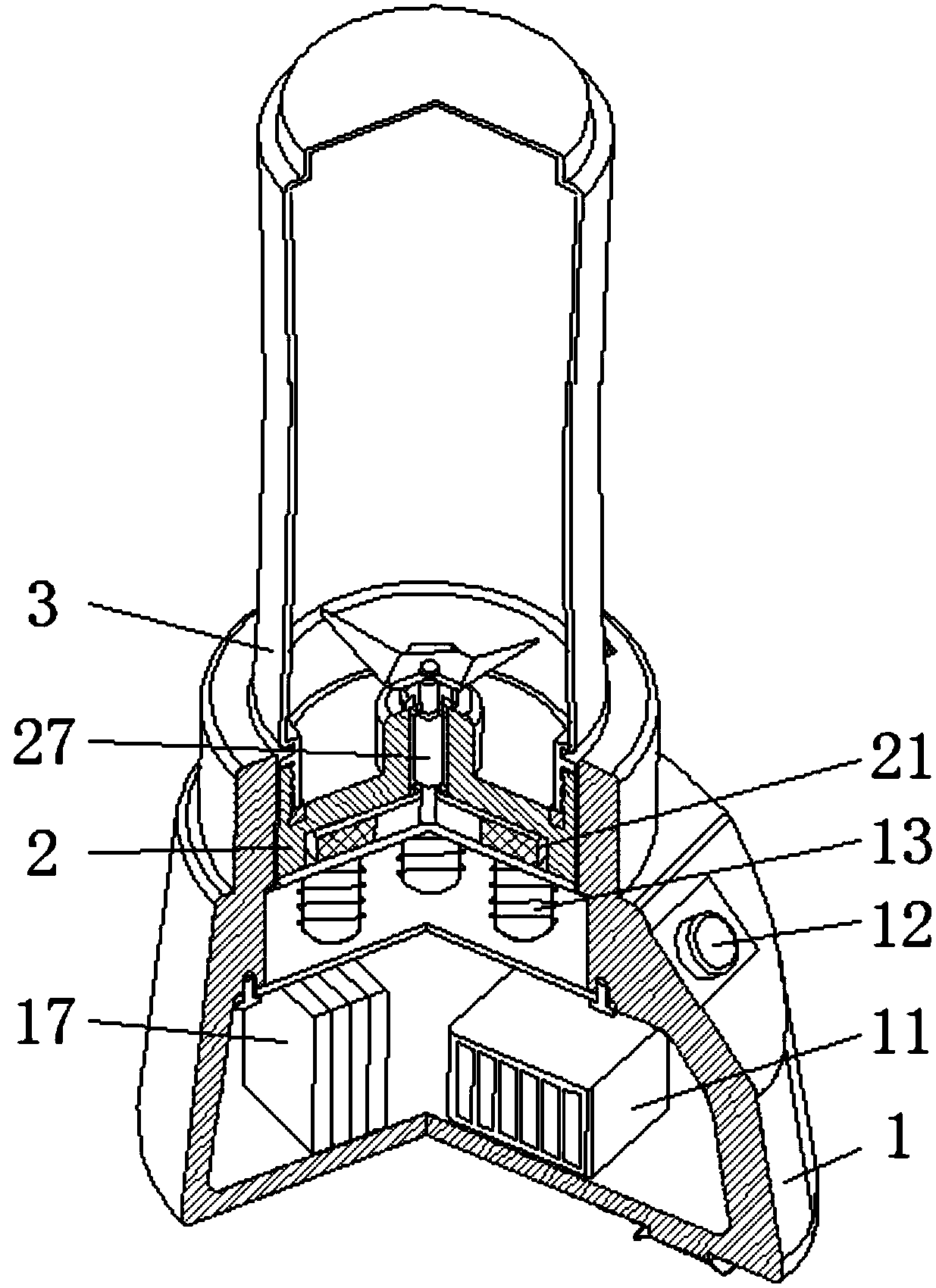 Magnetic direct drive type stirrer