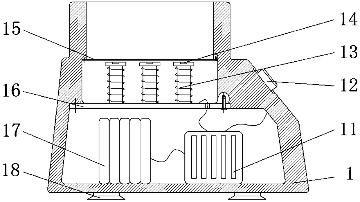 Magnetic direct drive type stirrer