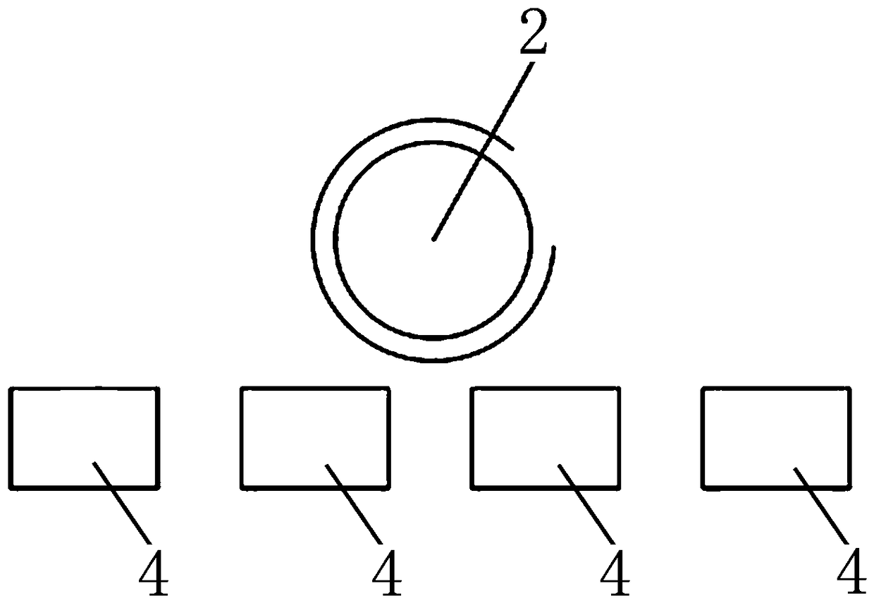 A non-destructive testing device and method for elevator traction steel belt