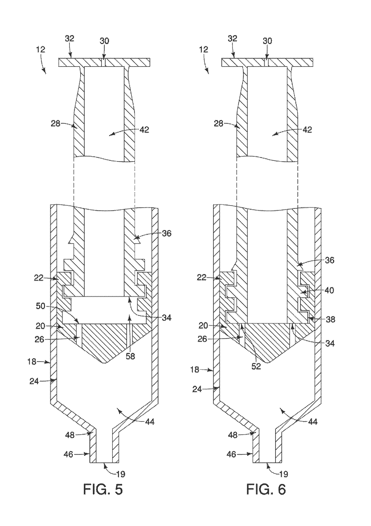 Novel syringe system for fluid separation