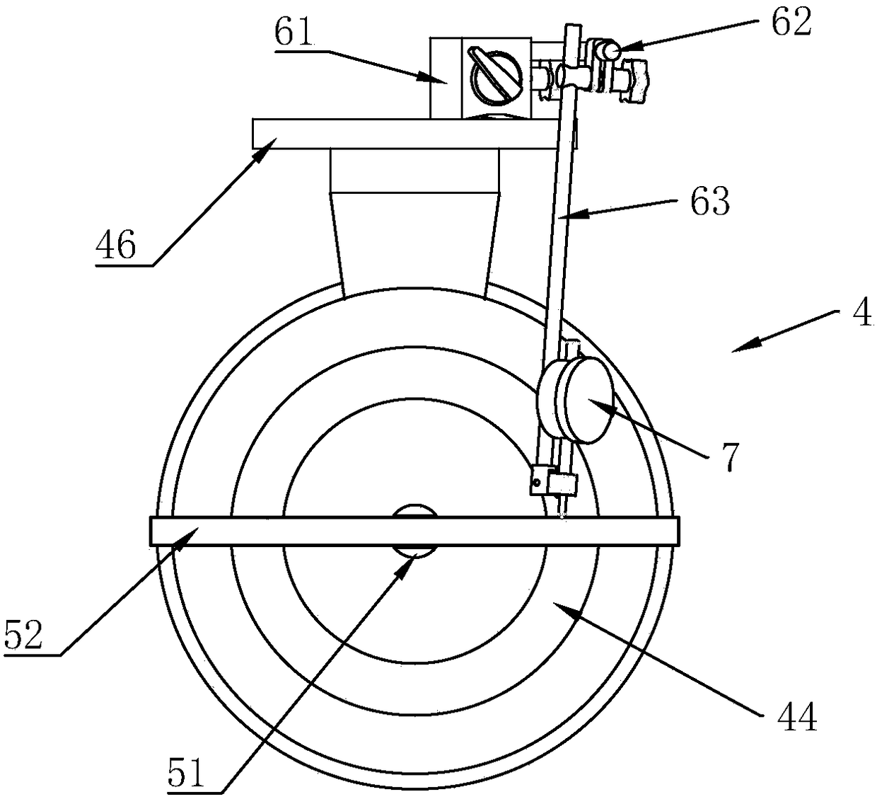 A measuring technology of gear gap between water pump gear and crankshaft gear