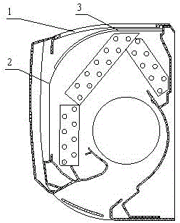 Indoor unit of wall-mounted air conditioner with air purification device