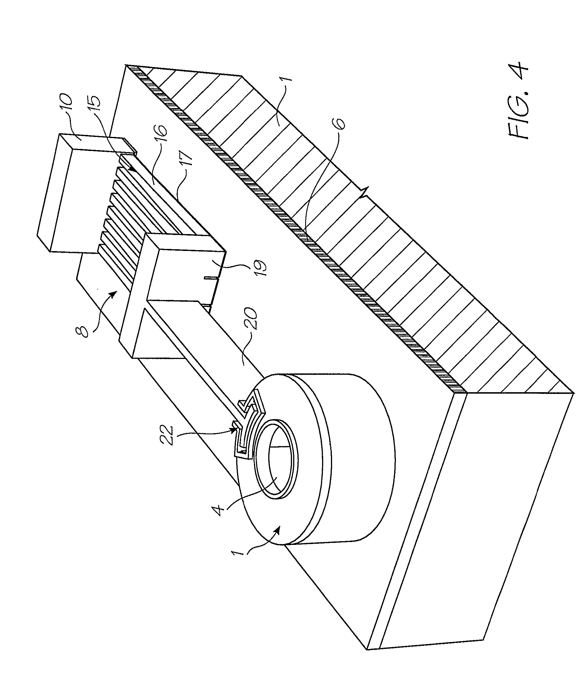 Printhead including a looped heater element