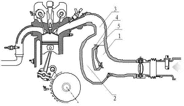 Changeable air intake manifold of engine and control method thereof