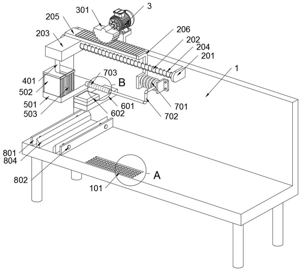 Special maintenance worktable for electronic information technology