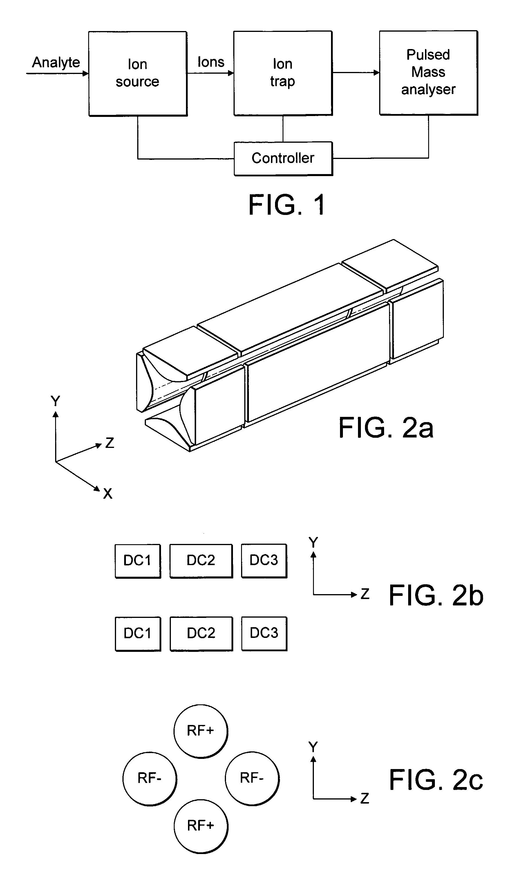 RF power supply for a mass spectrometer