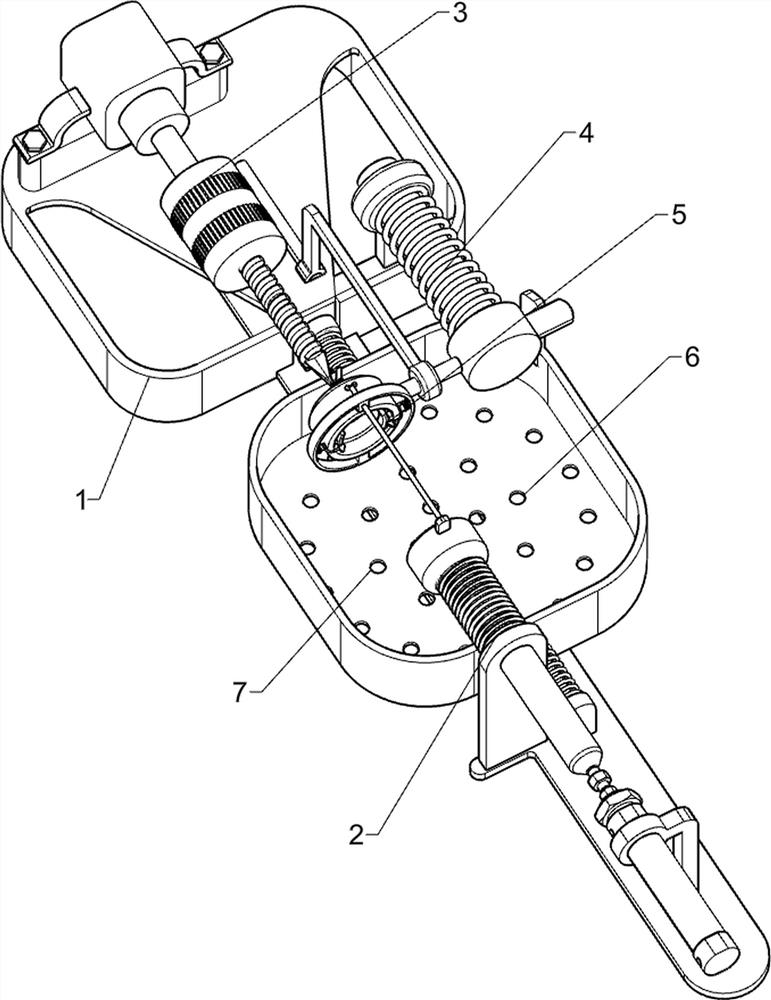 Drilling equipment for wooden mounting handle