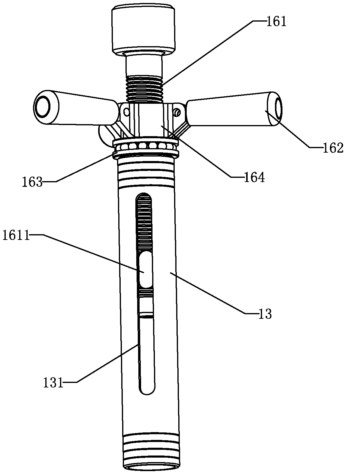 Deformation measurement instrument for elevator door