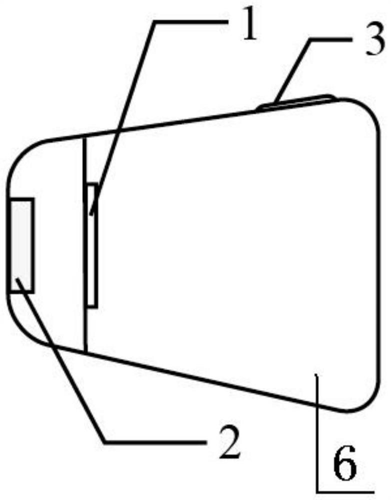 Portable eyeball static rotation measuring instrument and method for measuring eyeball rotation angle by using instrument