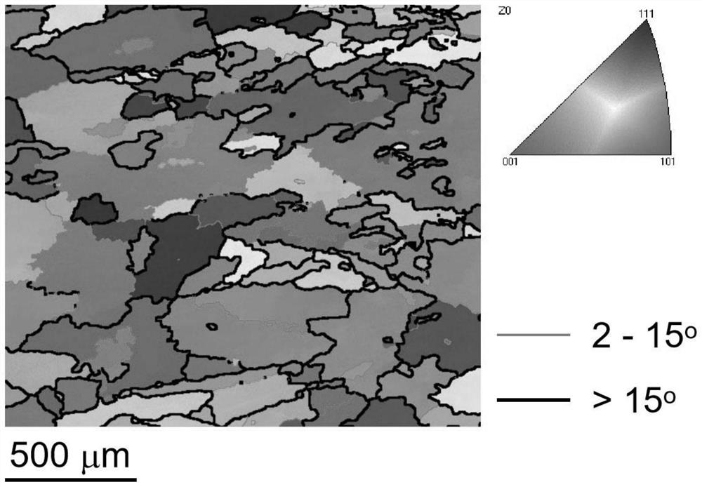 A kind of high-strength high-plastic single-phase inconel 625 nickel-based alloy and its preparation method