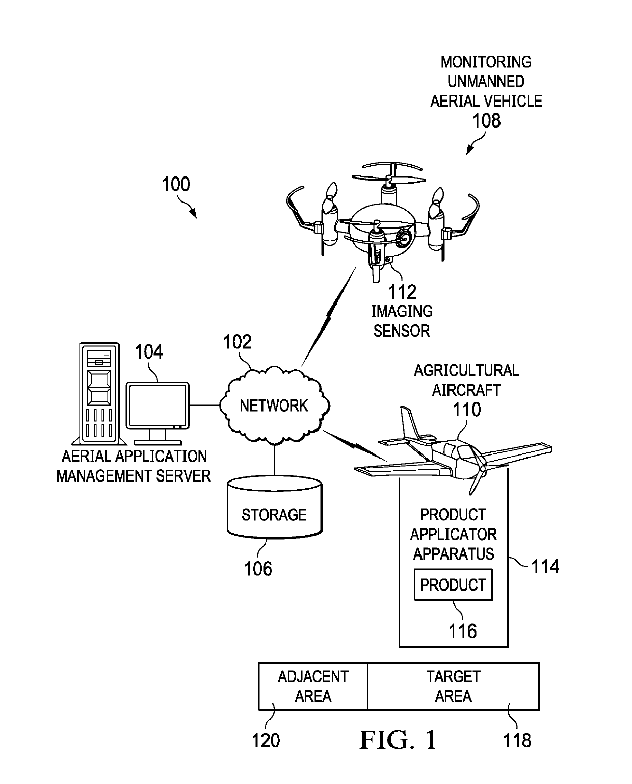 Monitoring Aerial Application Tasks and Recommending Corrective Actions