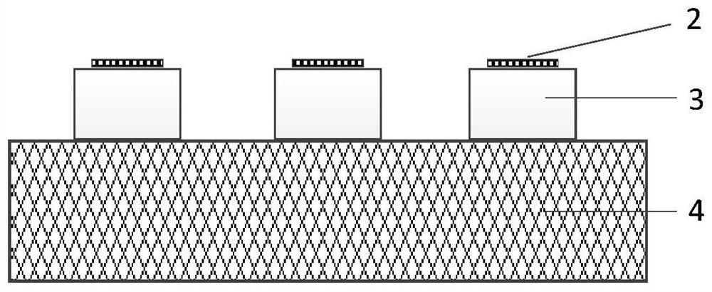 Ultra-high power limiter mmic and its preparation method based on bonding transfer