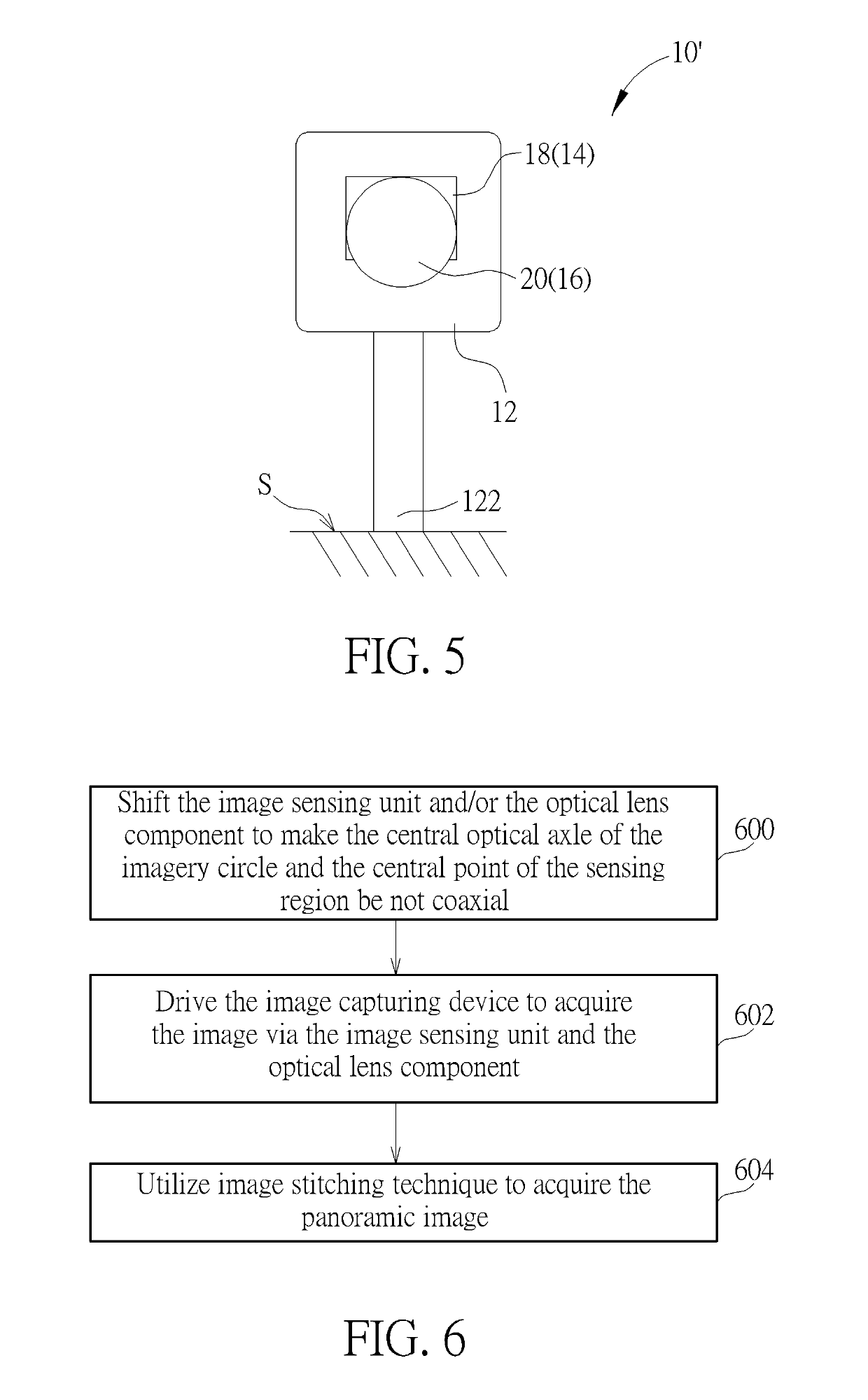 Image capturing device with high image sensing coverage rate and related image capturing method