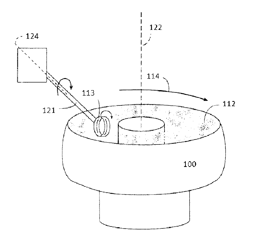 Airfoil masking tool and method of polishing an airfoil