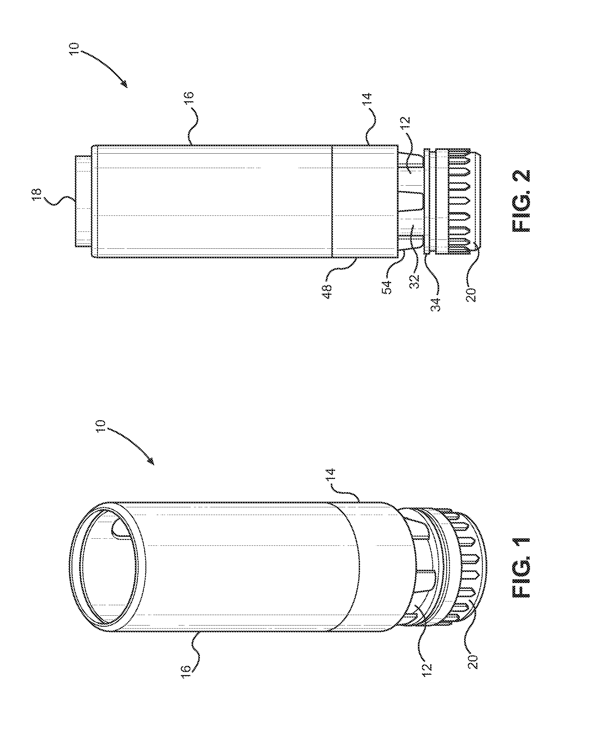 Cosmetic dispenser with frictional resistance
