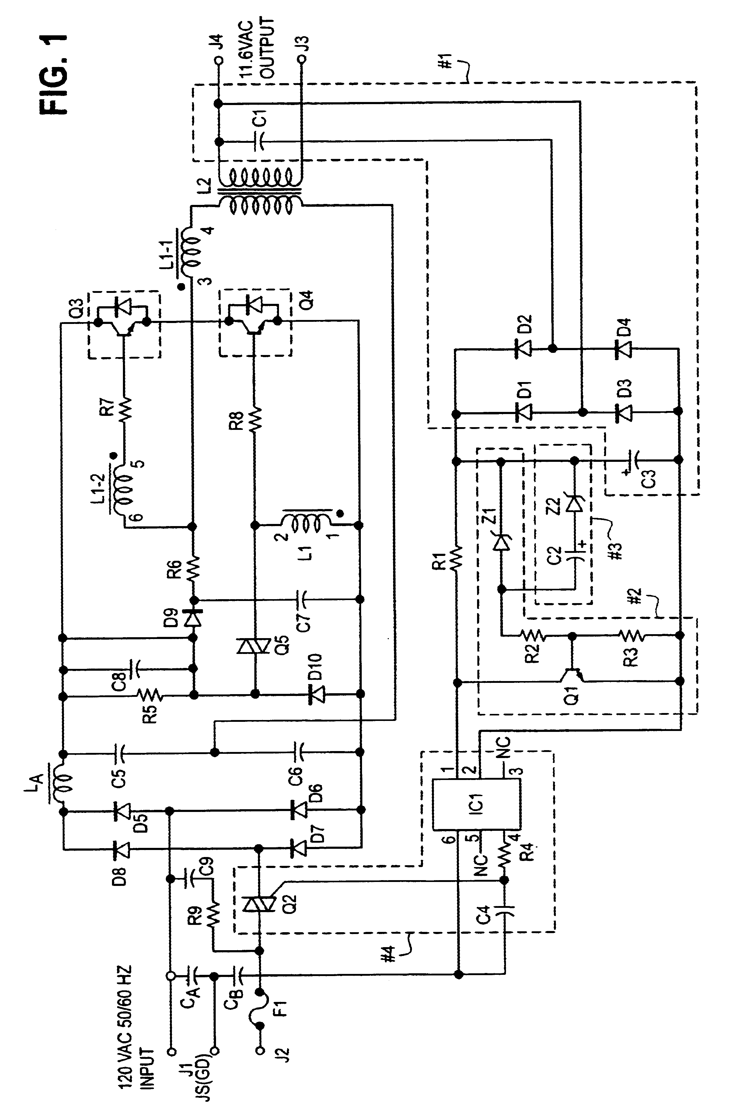 Voltage regulator for line powered linear and switching power supply