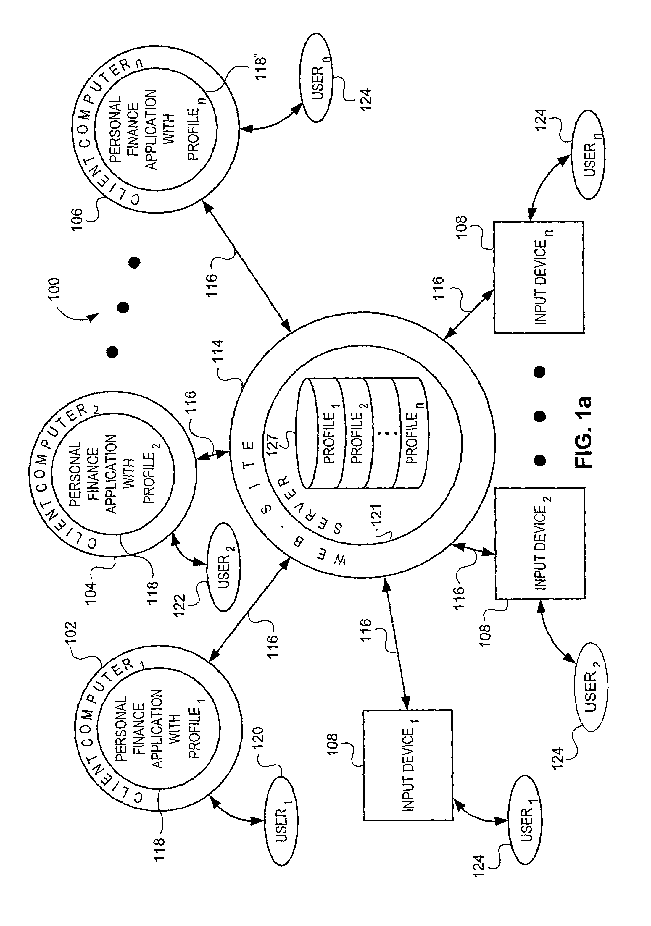 Web-based entry of financial transaction information and subsequent download of such information