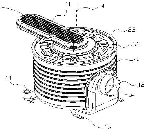 A fully premixed condensing heat exchanger