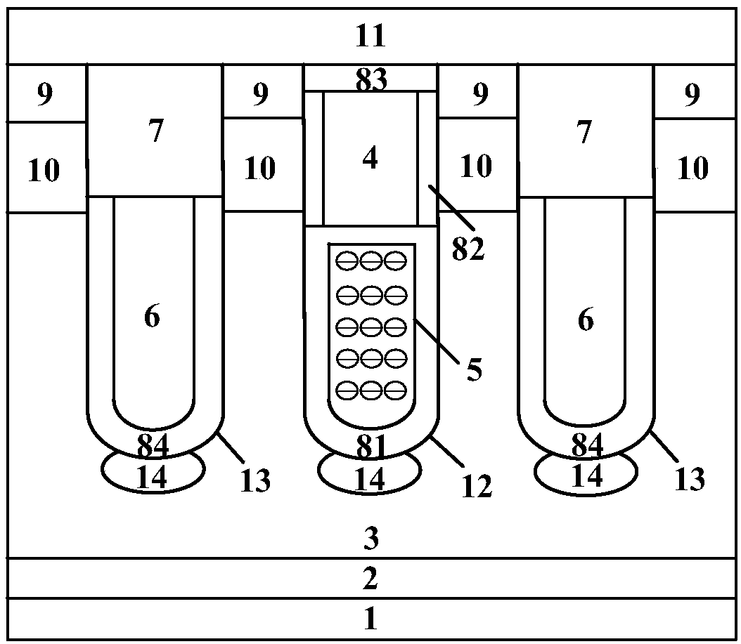An accumulation type DMOS device