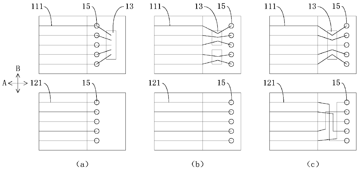 A double-sided display panel and double-sided display device