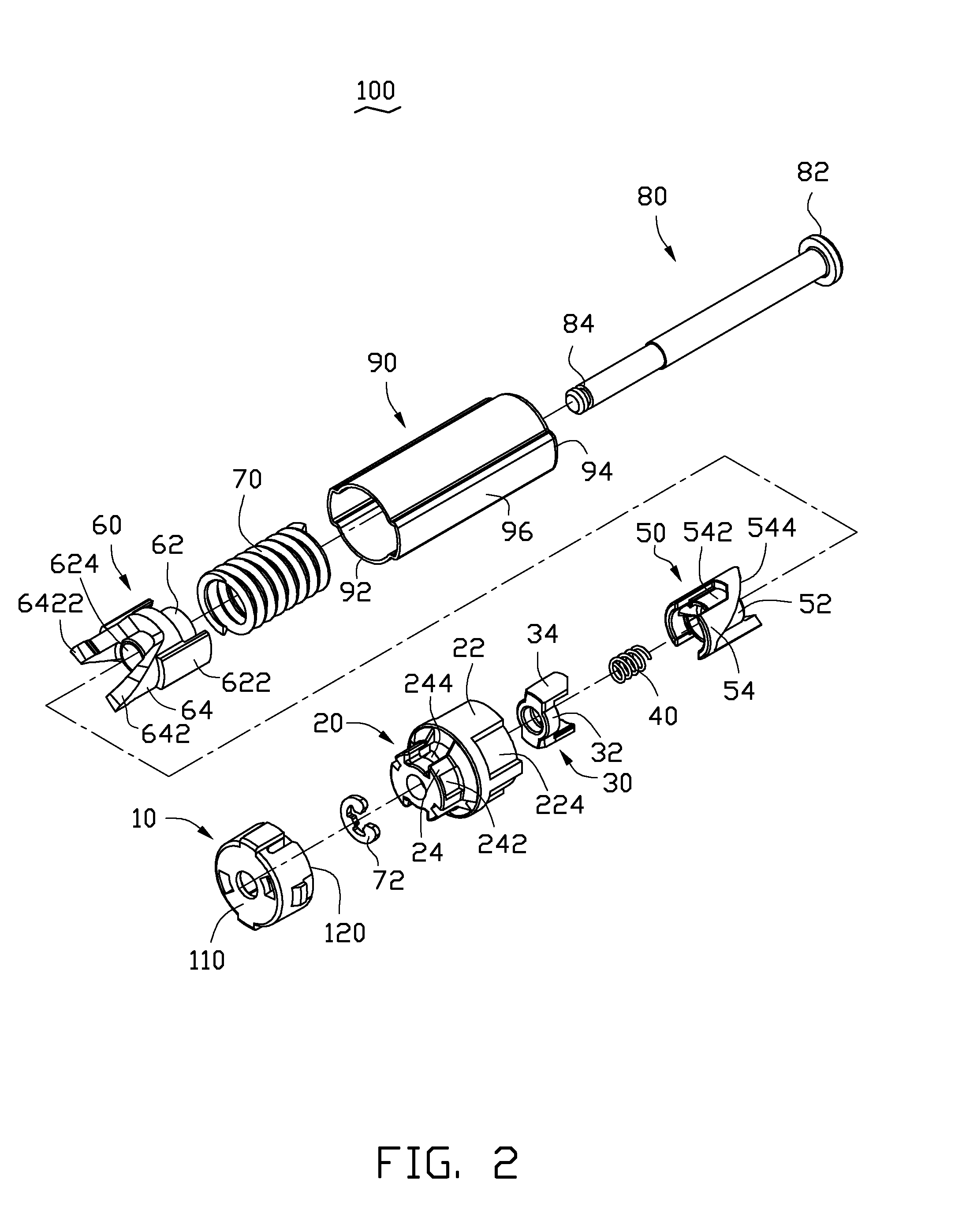 Button activated spring-loaded hinge assembly