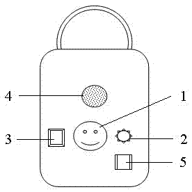 Voice antitheft lock