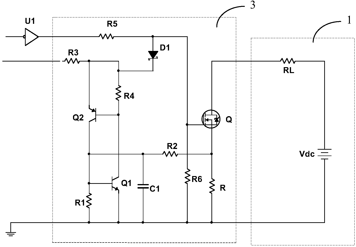 PLC output circuit with overcurrent protection